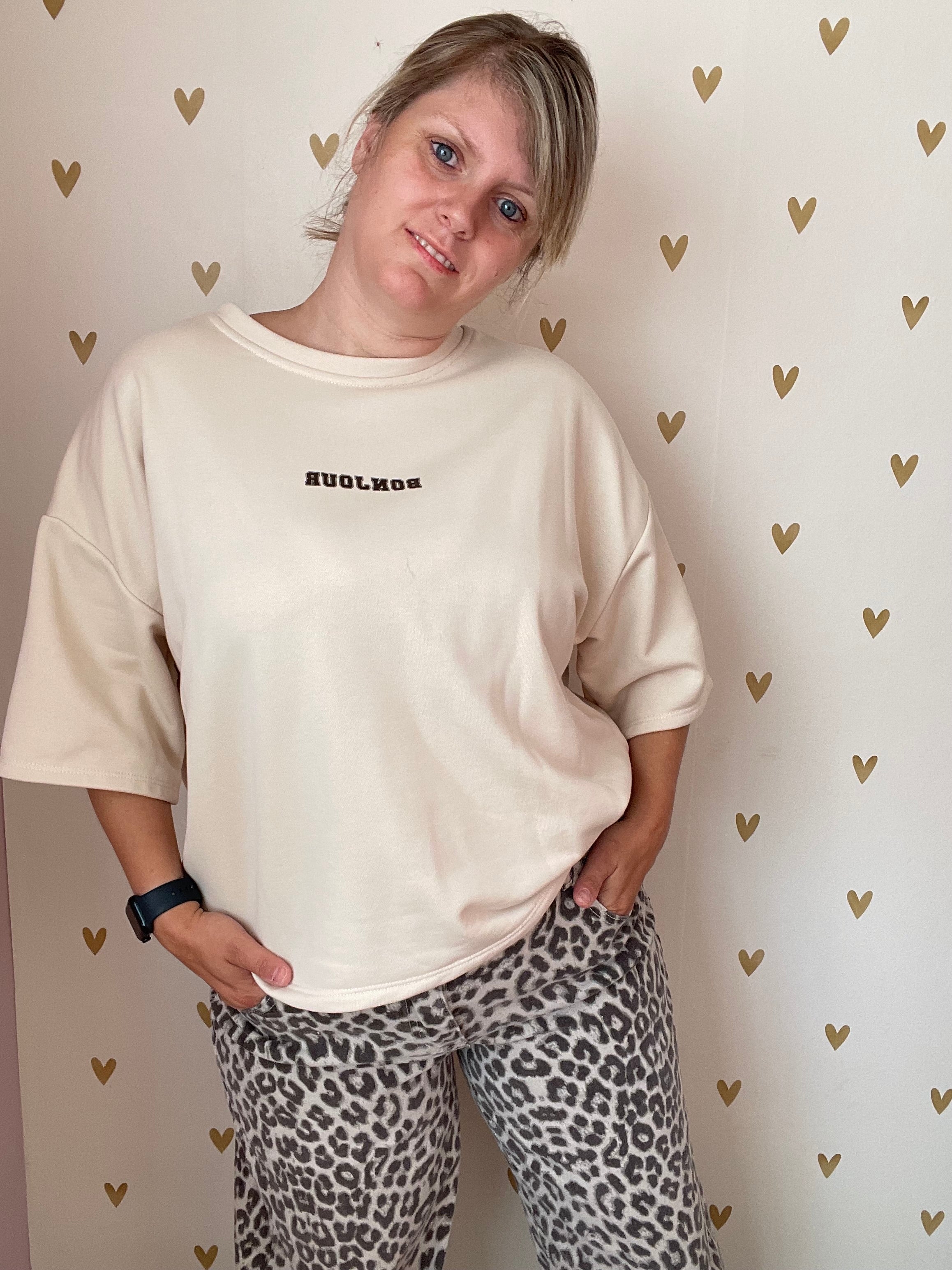 T-shirt Bonjour