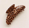 Haarclip luipaardprint