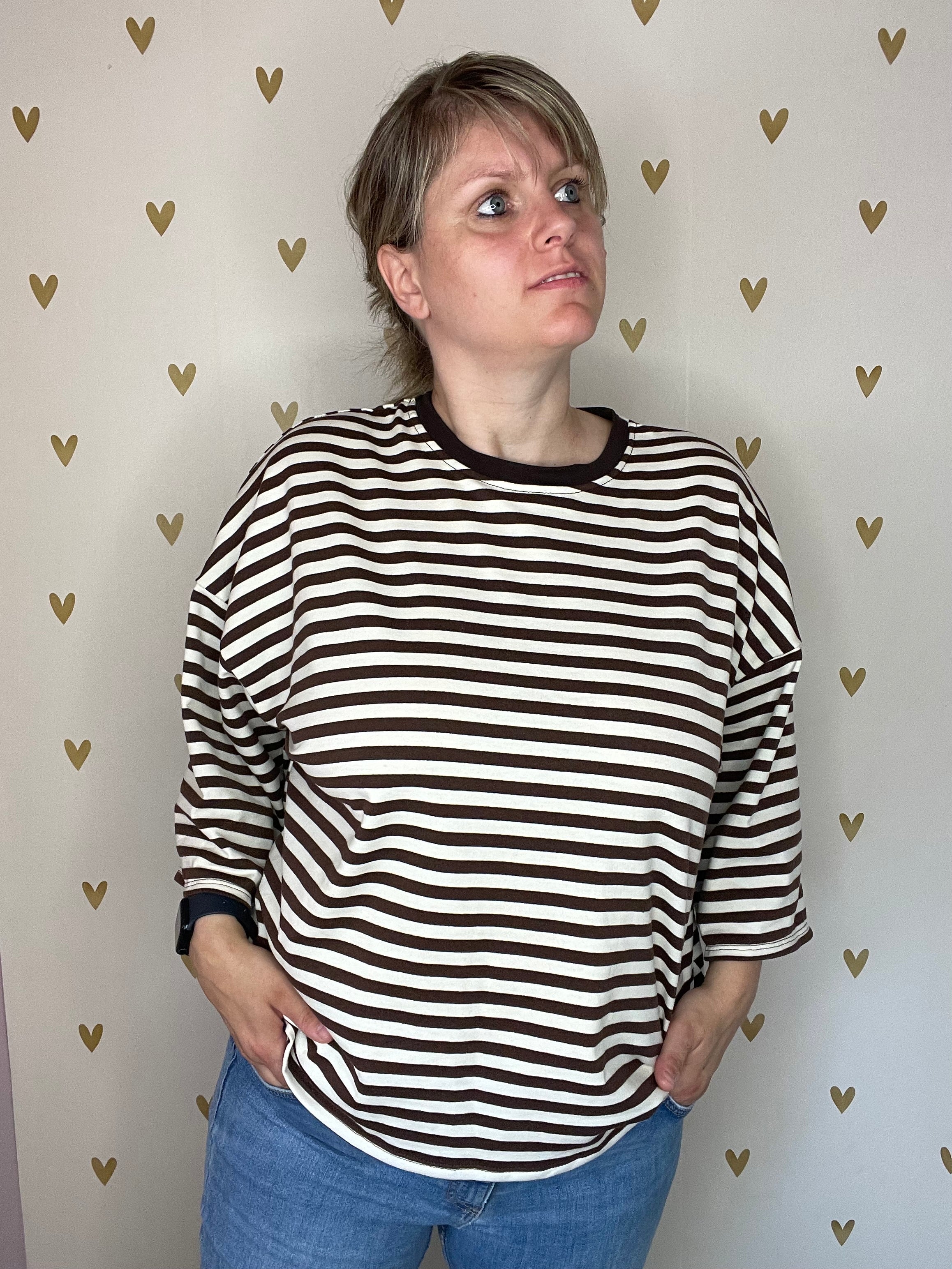 Striped Tie-Back Top – Bruin
